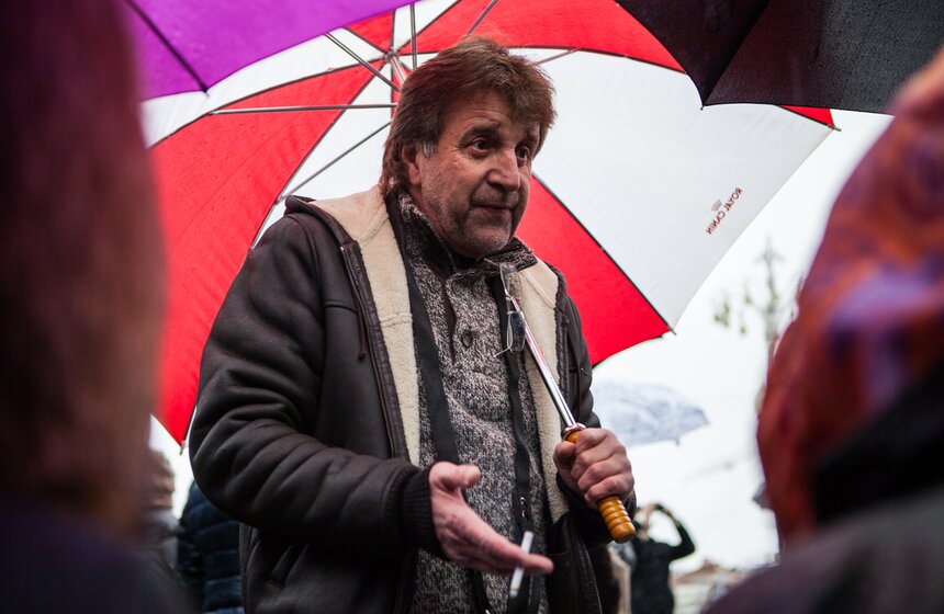 В Новопушкинском сквере прошел митинг против догхантеров 5 фото