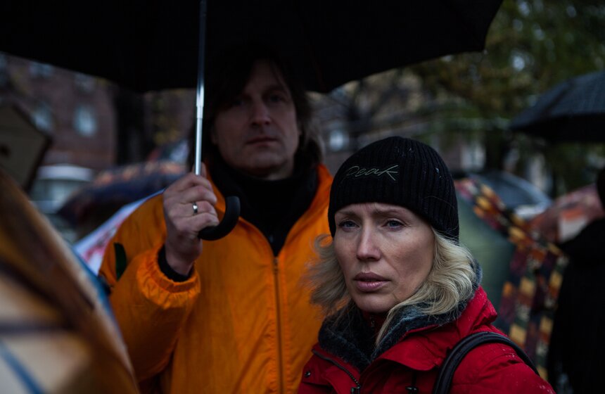 В Новопушкинском сквере прошел митинг против догхантеров 17 фото