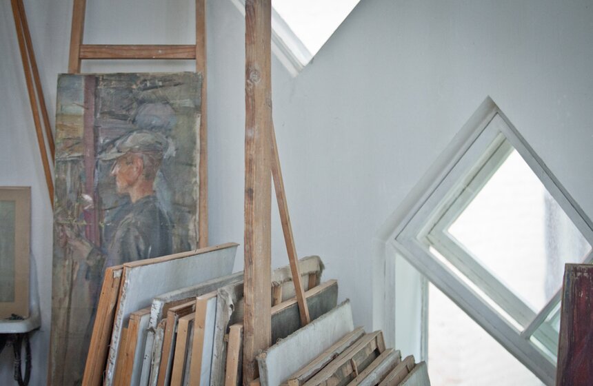 Художественная мастерская Виктора Мельникова, картины автора.