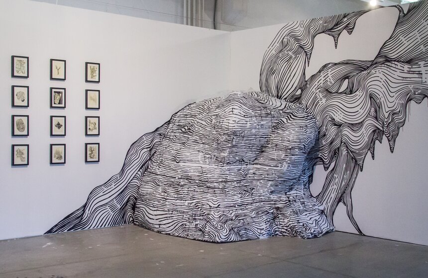 В центре дизайна Artplay открылась выставка стрит-арта 12 фото