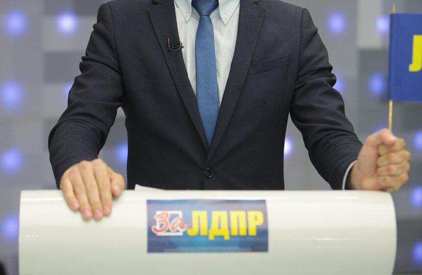 Кандидат в депутаты Мосгордумы от 42 округа Алексей Логинов (ЛДПР)