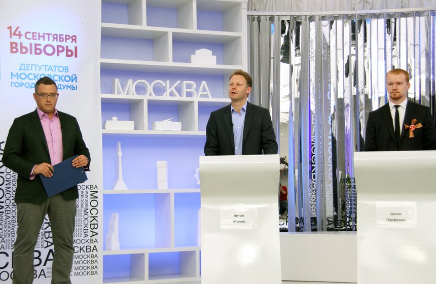 На канале "Москва Доверие" прошли дебаты кандидатов от 16 округа 12 фото