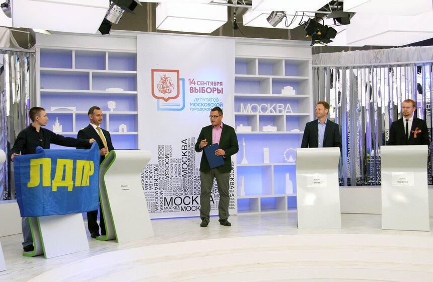 На канале "Москва Доверие" прошли дебаты кандидатов от 16 округа 10 фото