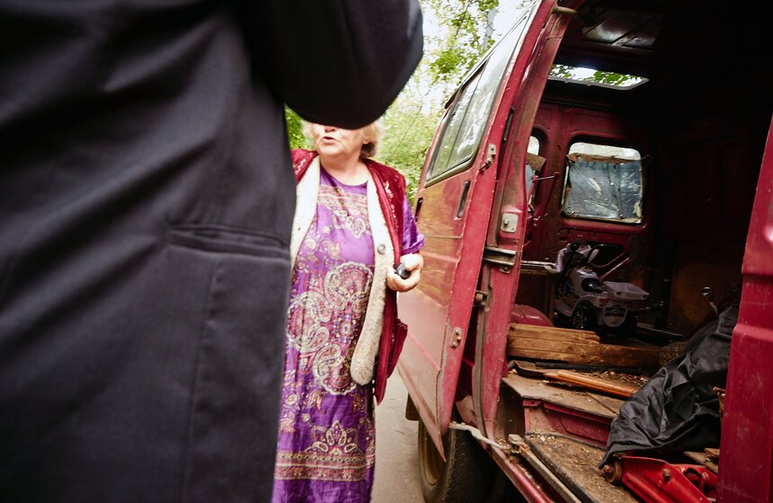 В Измайлове ищут жившего в "Газели" медведя 2 фото