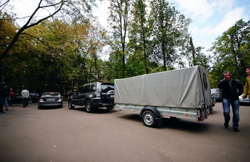 В Измайлове ищут жившего в "Газели" медведя 4 фото