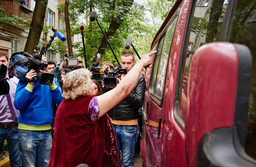 В Измайлове ищут жившего в "Газели" медведя 7 фото