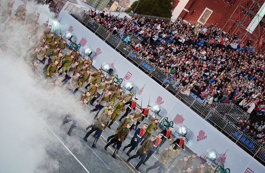 В Москве завершился фестиваль "Спасская башня" 34 фото