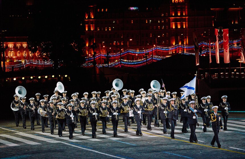 В Москве завершился фестиваль "Спасская башня" 39 фото
