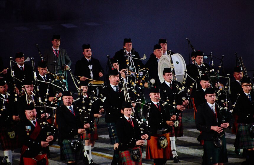 В Москве завершился фестиваль "Спасская башня" 42 фото