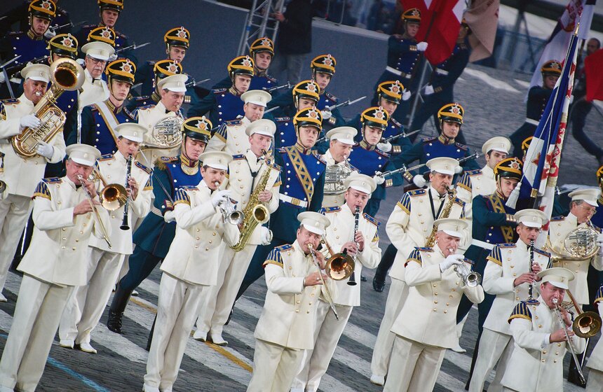 В Москве завершился фестиваль "Спасская башня" 41 фото