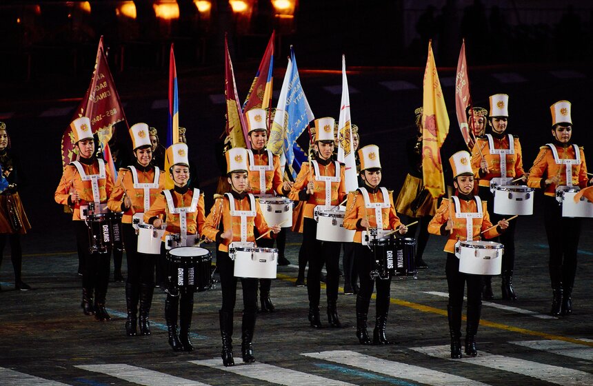 В Москве завершился фестиваль "Спасская башня" 43 фото