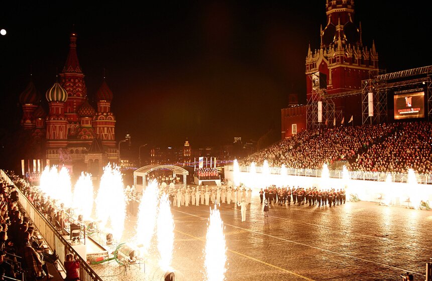 В Москве завершился фестиваль "Спасская башня" 45 фото