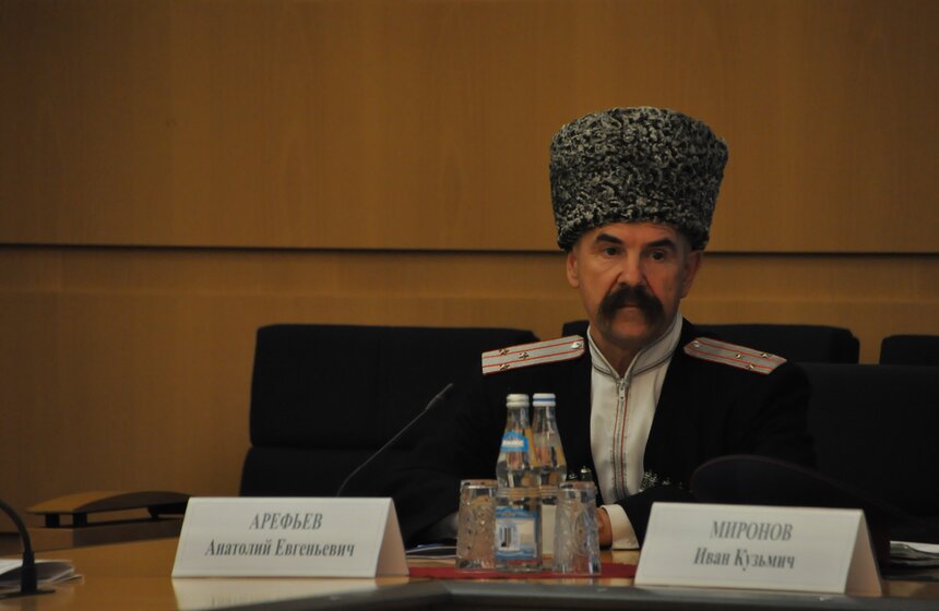 Прошла пресс-конференция о фестивале "Казачья станица - Москва" 11 фото