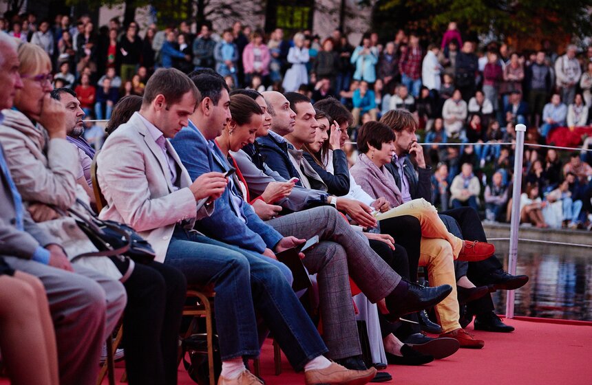 На Патриарших прудах прошел открытый концерт классической музыки 6 фото