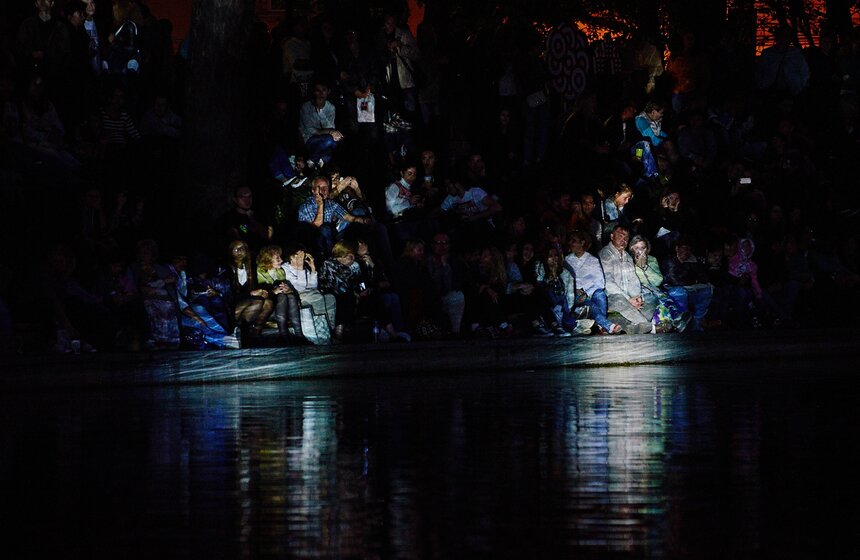 На Патриарших прудах прошел открытый концерт классической музыки 18 фото