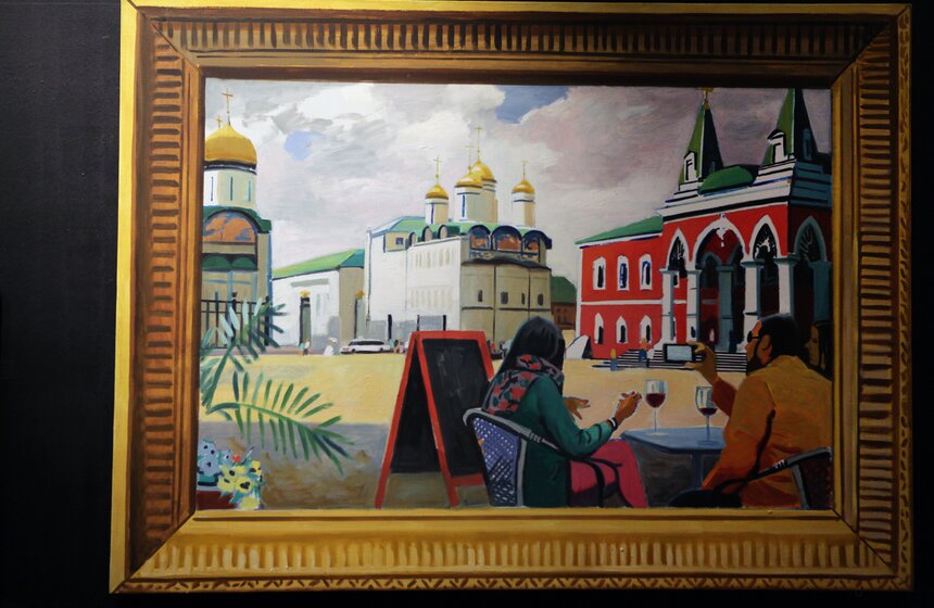 Открылась выставка "Москва: Ускользающая реальность" 18 фото