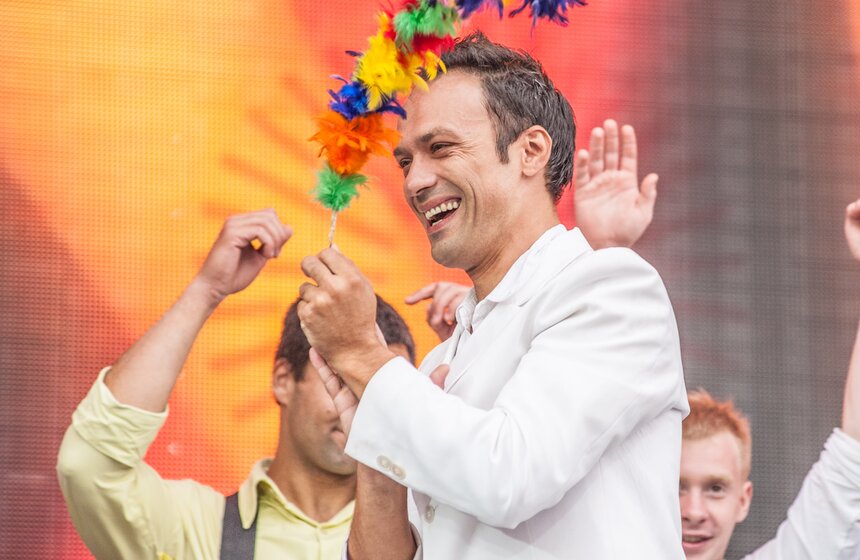 Артисты Росгорцирка представили программу "Подарок Москве" 14 фото