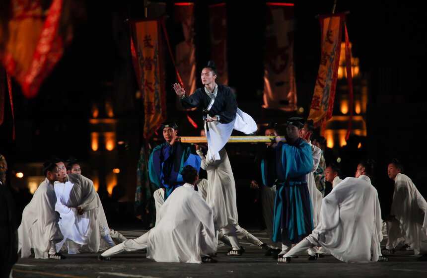 В Москве завершился фестиваль "Спасская башня" 20 фото