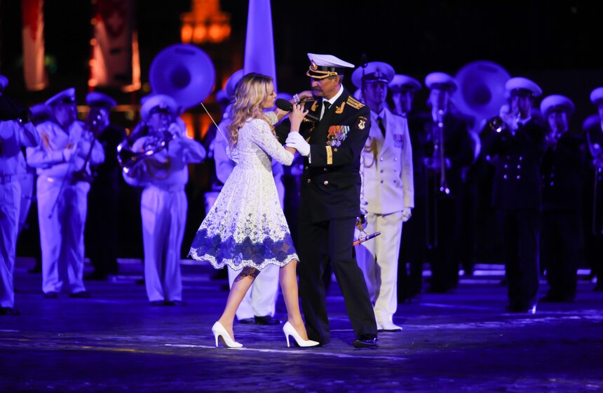 В Москве завершился фестиваль "Спасская башня" 19 фото