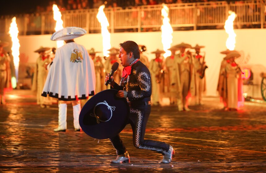 В Москве завершился фестиваль "Спасская башня" 17 фото