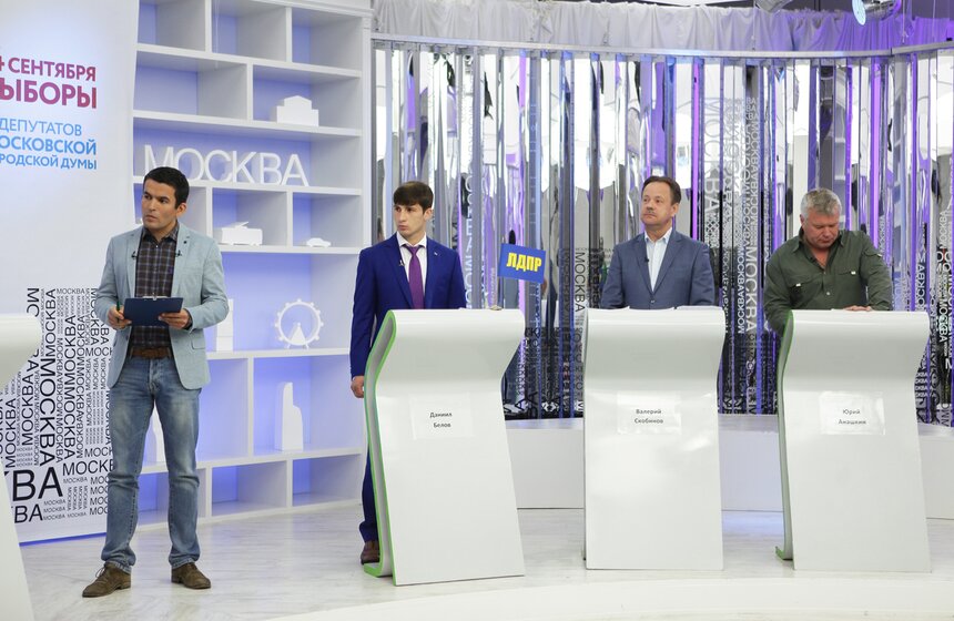 На канале "Москва Доверие" прошли дебаты кандидатов от 3 округа 15 фото