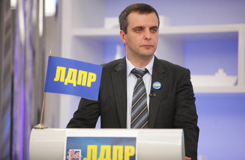 Кандидат в депутаты Мосгордумы от 36 округа Владимир Гринченко (ЛДПР)