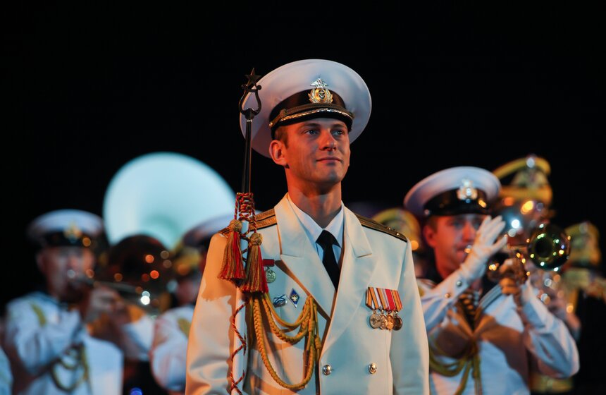 В Москве завершился фестиваль "Спасская башня" 25 фото