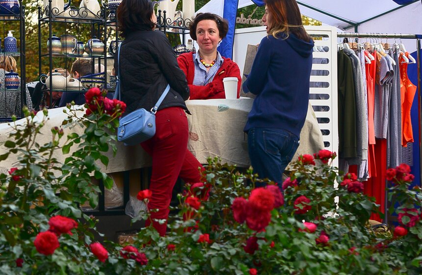 В День города в саду "Эрмитаж" прошел фестиваль "Большие гости" 14 фото