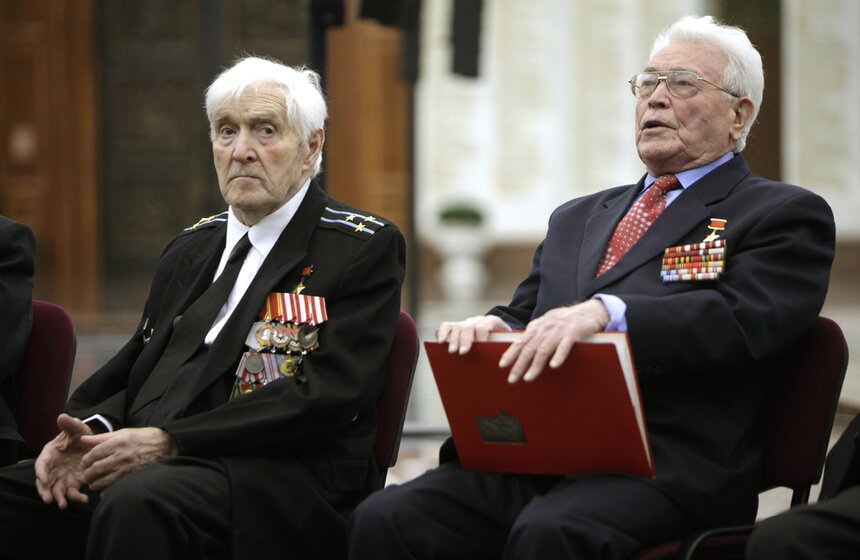 В Музее ВОВ чествовали героев Советского Союза 12 фото