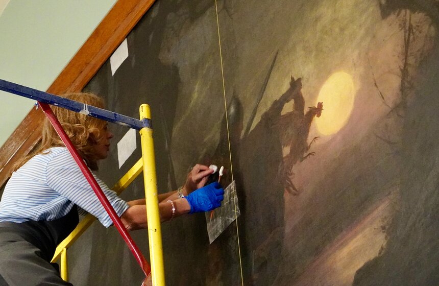 Картины Генриха Семирадского отреставрируют в Историческом музее 8 фото