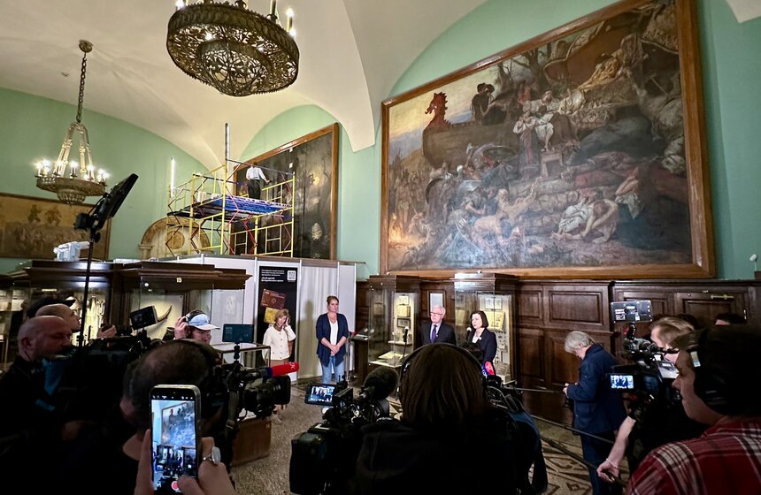 Картины Генриха Семирадского отреставрируют в Историческом музее 12 фото