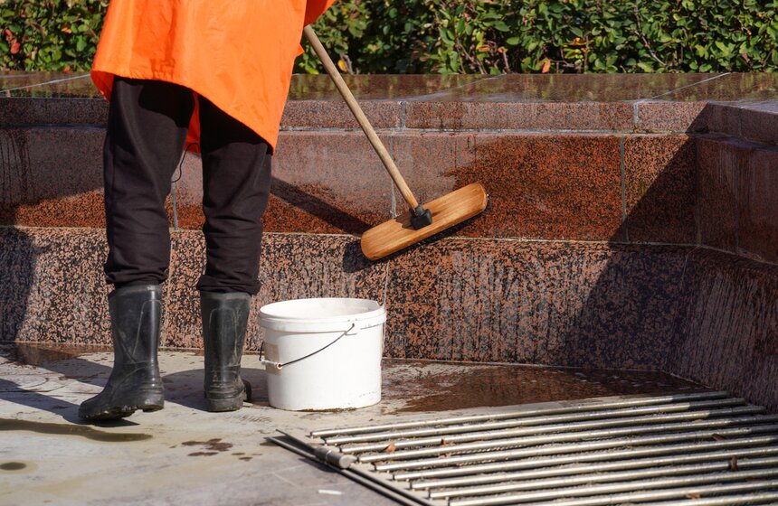 Сезон работы фонтанов завершился в Москве 6 фото