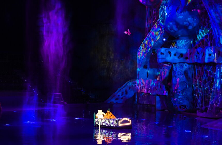 Шоу на водной сцене "Море снов" прошло в Москве 34 фото