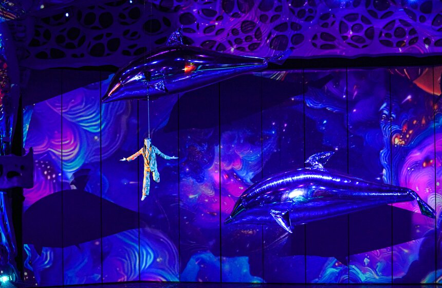 Шоу на водной сцене "Море снов" прошло в Москве 38 фото