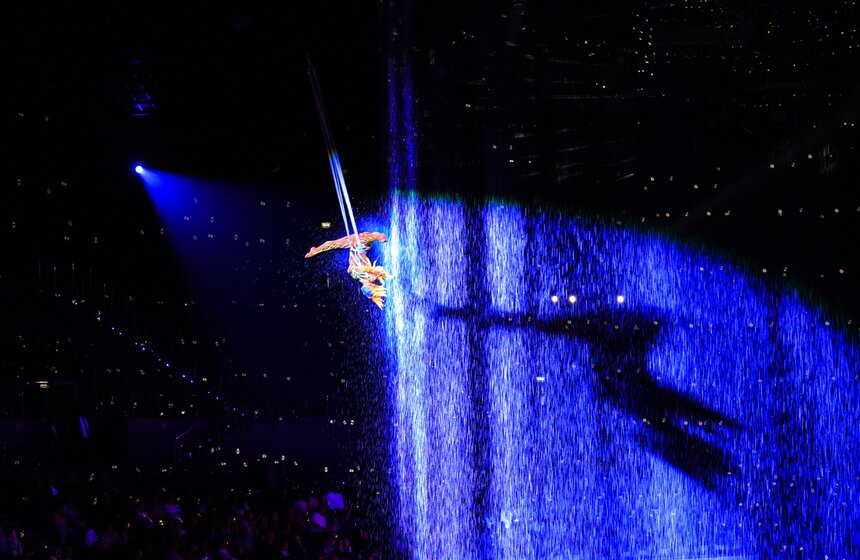 Шоу на водной сцене "Море снов" прошло в Москве 18 фото