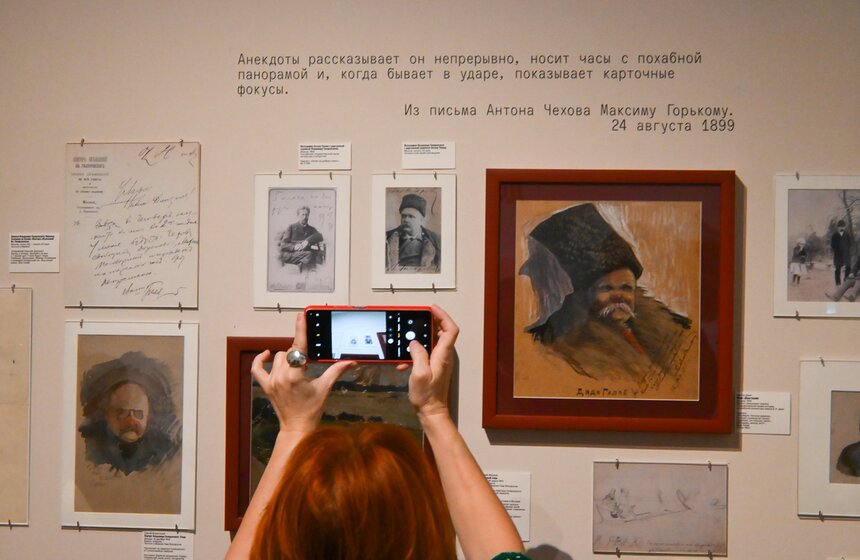 Выставка "Линии Гиляровского" открылась в Москве 14 фото