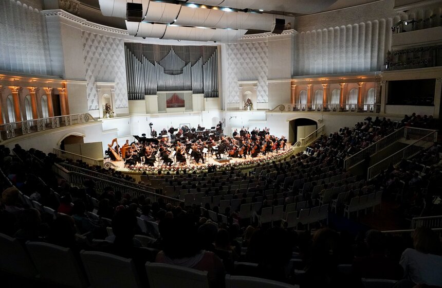 Государственный симфонический оркестр "Новая Россия" отпраздновал 35-летие 33 фото