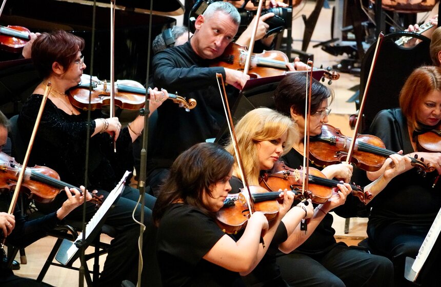 Государственный симфонический оркестр "Новая Россия" отпраздновал 35-летие 28 фото