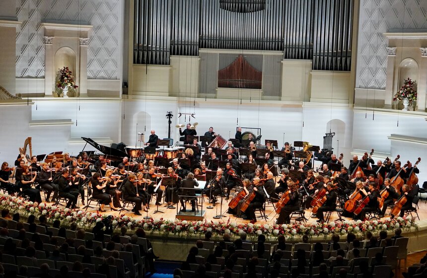 Государственный симфонический оркестр "Новая Россия" отпраздновал 35-летие 23 фото