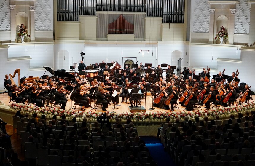 Государственный симфонический оркестр "Новая Россия" отпраздновал 35-летие 16 фото