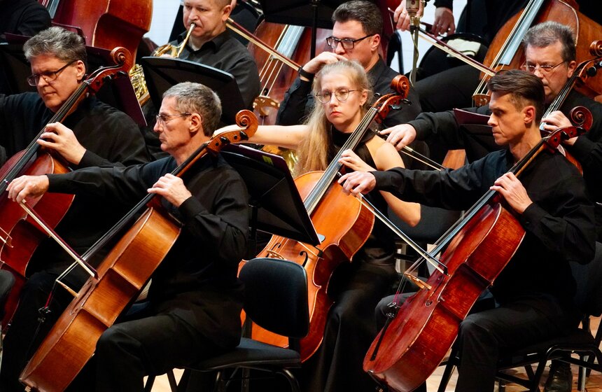 Государственный симфонический оркестр "Новая Россия" отпраздновал 35-летие 29 фото