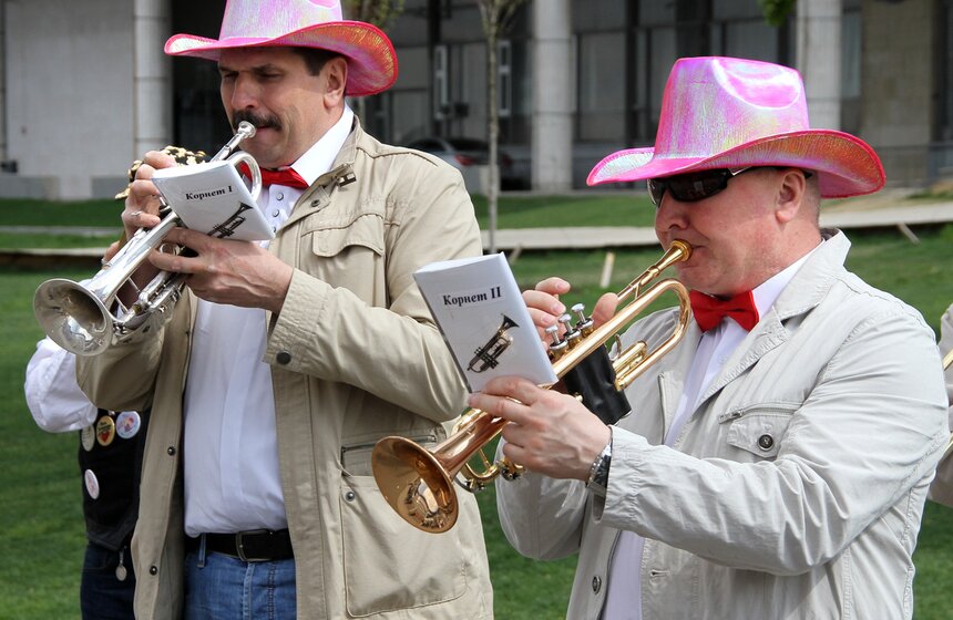 В столице прошел Международный фестиваль шагающих оркестров 2 фото