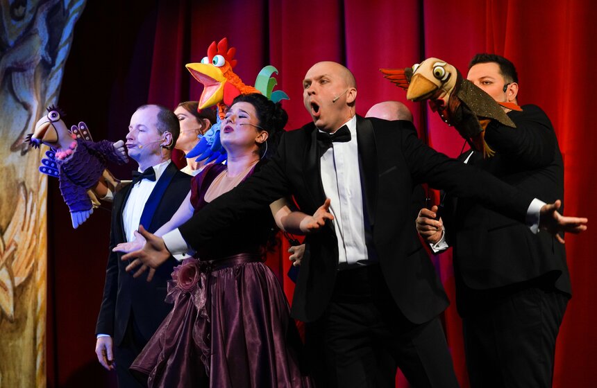 МТК отметил юбилей премьерой кукольной оперы 17 фото