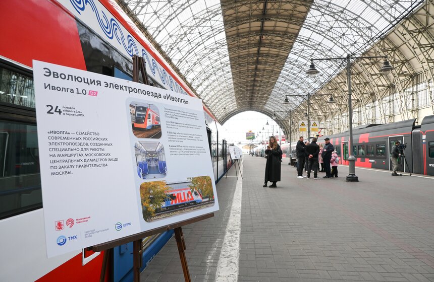 Сотую "Иволгу 4.0" в черном цвете запустили на МЦД-4 22 фото