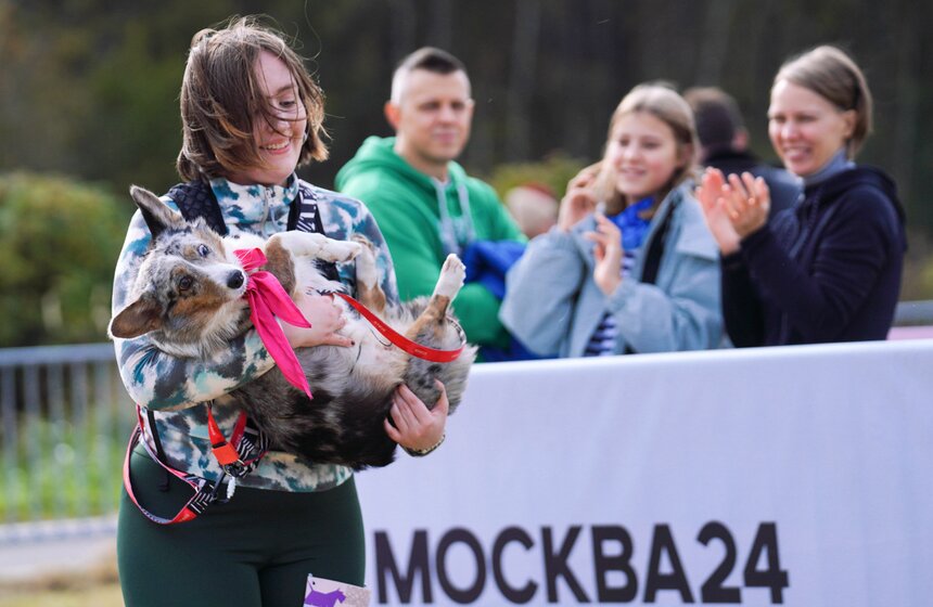 Кросс "Быстрый пес" прошел в Битцевском лесу 24 фото