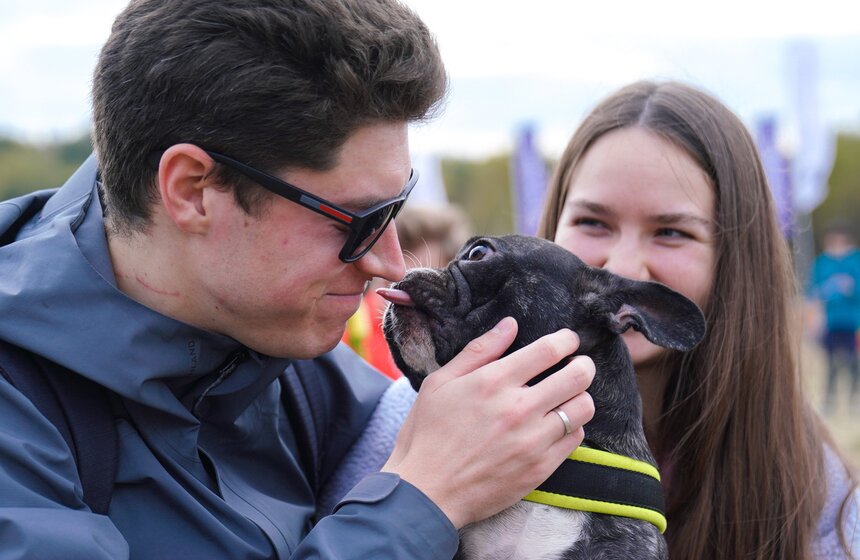 Кросс "Быстрый пес" прошел в Битцевском лесу 32 фото