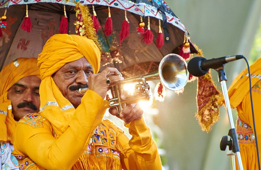 В столице прошел Международный фестиваль шагающих оркестров 26 фото