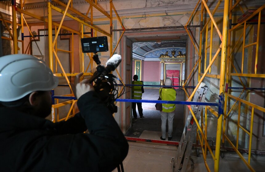 Реставрация Итальянского павильона началась в усадьбе Останкино в Москве 27 фото