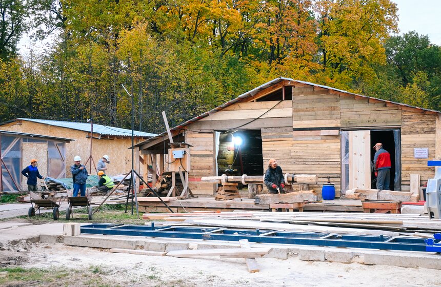 Реставрация Итальянского павильона началась в усадьбе Останкино в Москве 13 фото