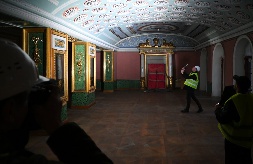 Реставрация Итальянского павильона началась в усадьбе Останкино в Москве 28 фото